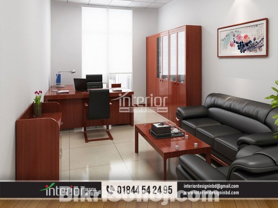 Office meeting room design, a bland conference room